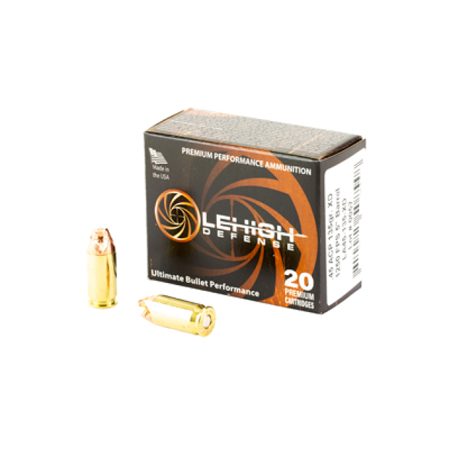 LEHIGH XTRM DFNS .45ACP 135GR 20/200