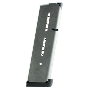 Wilson Combat 47D 1911  .350" 8rd Detachable w/ Standard Floor Plate 45 ACP Stainless Steel