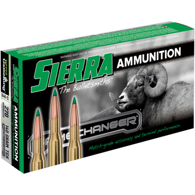 SIERRA GAMECHANGER 270 WIN - 140GR TIP GAMEKING 20RD 10BX/
