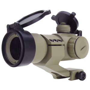 TacFire RD004T 1x30 Dual Illuminated Red/Green Dot Sight  Tan 1 x 30 mm 2 MOA Dot