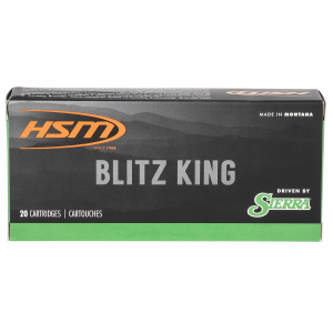 HSM 2225020N Varmint  22-250 Rem 55 gr Sierra BlitzKing 20 Per Box/ 25 Case