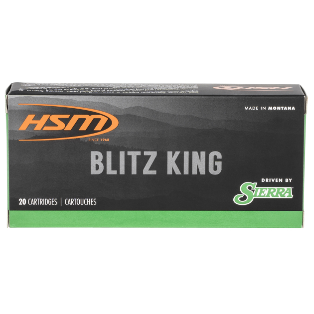 HSM 2225020N Varmint  22-250 Rem 55 gr Sierra BlitzKing 20 Per Box/ 25 Case