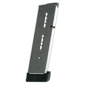 Wilson Combat 47DE 1911  8rd Extended 45 ACP Fits 1911 Government Stainless Steel
