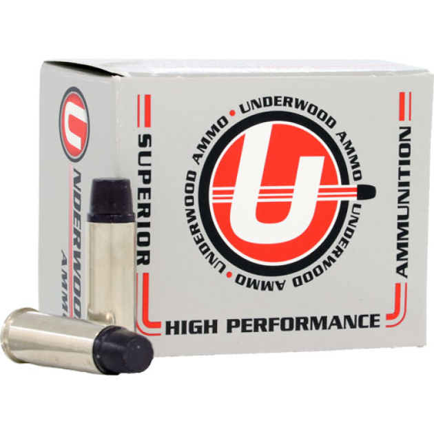 UNDERWOOD 44 SW SPECIAL 255GR - LEAD WADCUTTER 20RD 10BX/CS