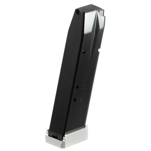 Mec-Gar MG9226X54014AFC Standard  14rd Extended 40 S&W Fits Sig P226 X5 Blued w/Anti-Friction Coating Carbon Steel