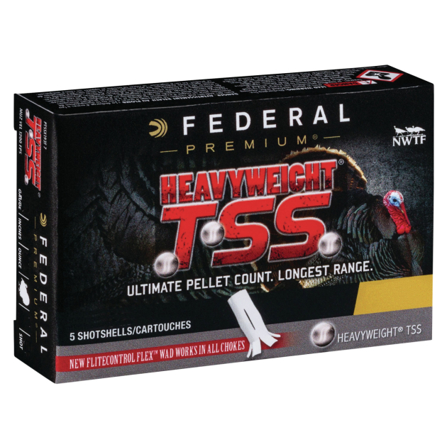 Federal PTSS419F9 Premium Turkey Heavyweight TSS 410Gauge 3" 13/16oz 9Shot 5 Per Box/10 Case