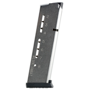 Wilson Combat 500 1911  8rd 45 ACP Fits Wilson Combat 1911 Elite Tactical Stainless Steel