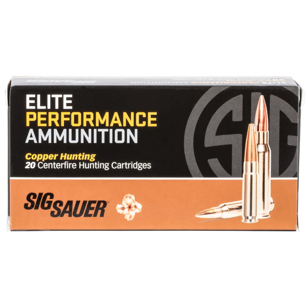 Sig Sauer E243H120 Elite Copper Hunting  243Win 80gr Copper Solid 20 Per Box/10 Case
