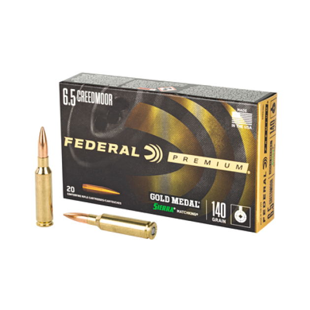 FED GOLD MDL 6.5CREED 140GR SMK 20