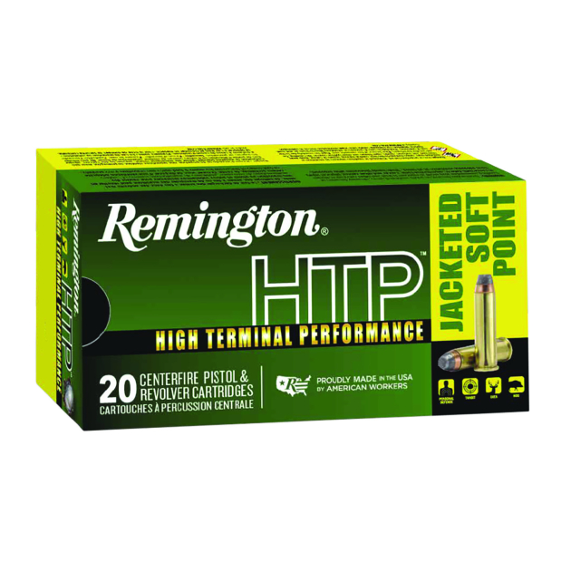 Remington Ammunition 23000 HTP  41RemMag 210gr Jacketed Soft Point 20 Per Box/25 Case