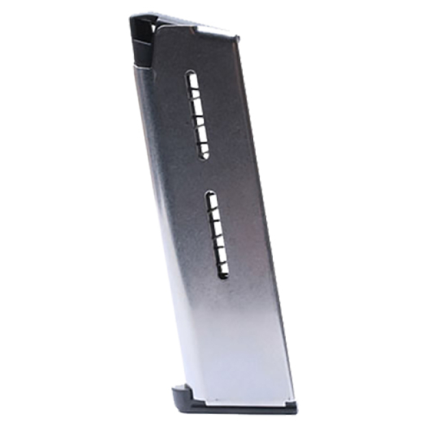 Wilson Combat 47C 1911  7rd Detachable w/ Lo-Profile Steel Floor Plate 45 ACP Stainless Steel