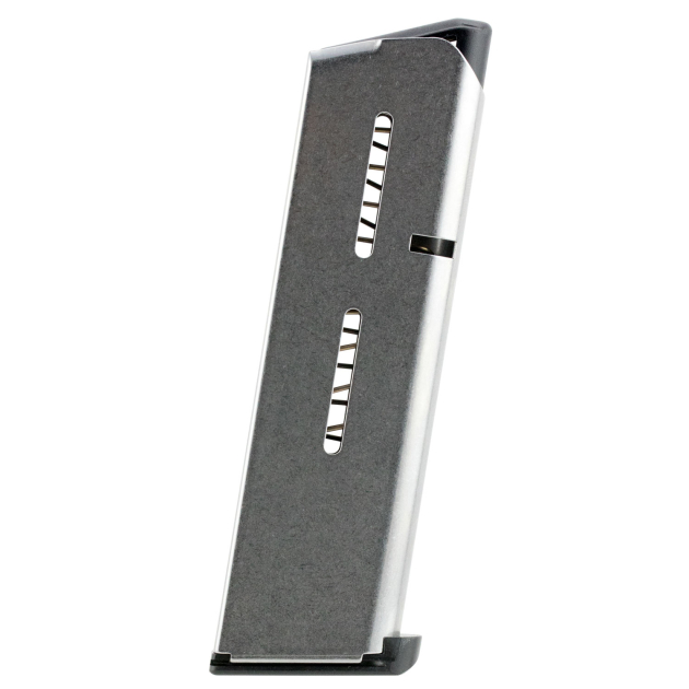 Wilson Combat 47CHV 1911  7rd Detachable w/ Lo-Profile Steel Floor Plate 45 ACP+P Stainless Steel