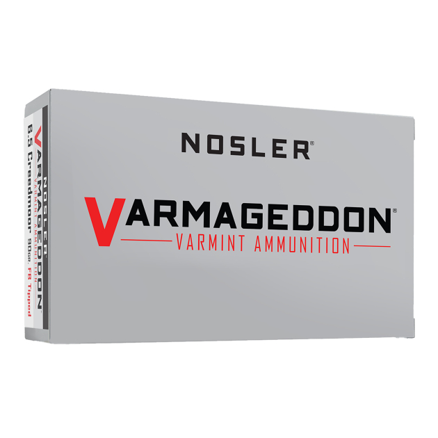 Nosler 65175 Varmageddon  6.5Creedmoor 90gr Flat Base Tipped 20 Per Box/10 Case