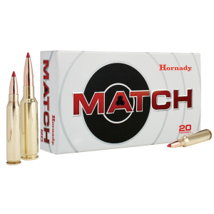 Hornady 81501 Match  6.5Creedmoor 147gr Extremely Low Drag Match 20 Per Box/10 Case