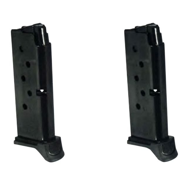 Ruger 90644 LCP II Value Pack 6rd 380 ACP Fits Ruger LCP/LCP II Blued Steel 2 Per Pack