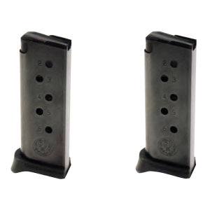 Ruger 90643 LCP Value Pack 6rd 380 ACP Blued Steel 2 Per Pack
