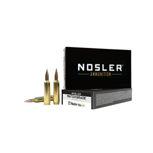 Nosler 60162 Match Grade RDF 22Nosler 85gr RDF Hollow Point Boat Tail 20 Per Box/10 Case