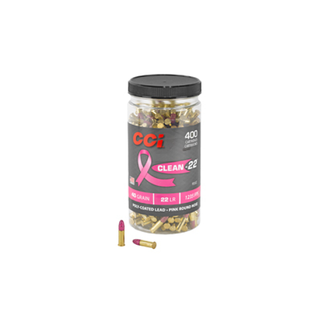 CCI CLN-22 PINK HV 22LR 40GR BTL 400