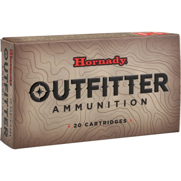HORNADY OUTFITTER 243 WIN 80GR - CX 20RD 10BX/CS