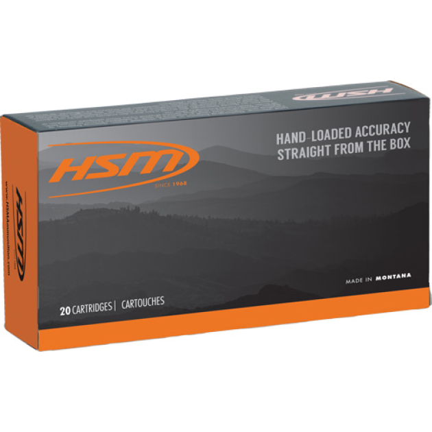HSM 7MM REM MAG 160GR BONDED - BULLET 20RD 20BX/CS  <