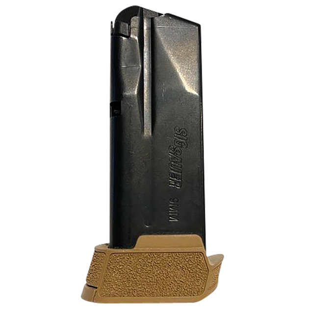 Sig Sauer MAG365912COY P365  12rd 9mm Luger Extended For Sig P365/P365XL/P365X Coyote Brown Steel