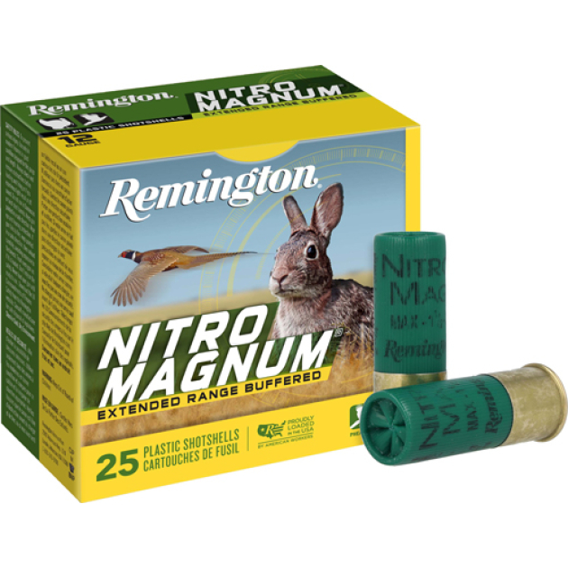REMINGTON NITRO-MAG 12GA 3" - 1-7/8OZ #6 1210FPS 25RD 10BX/C