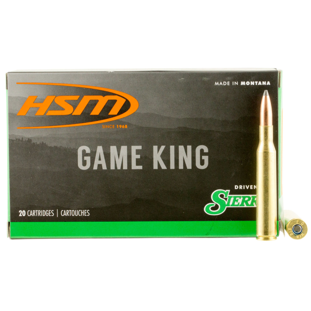 HSM 27013N Game King  270 Win 150 gr Sierra GameKing Spitzer Boat Tail 20 Per Box/ 20 Case