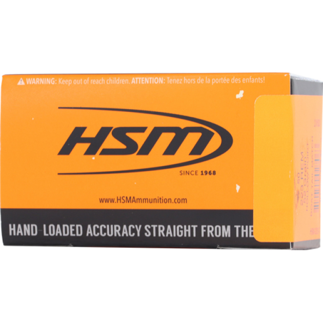 HSM AMMO RMFG 223 52GR MATCH - HPBT 50RD 20BX/CS