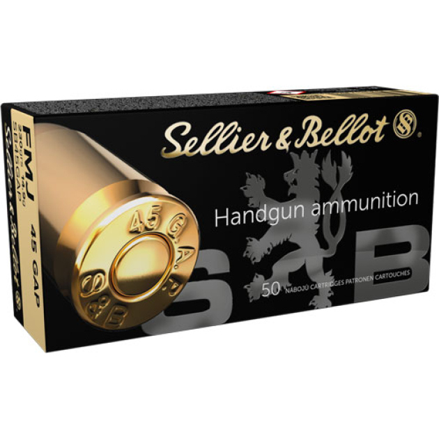 S&B 45 GAP 230GR FMJ-RN - 50RD 20BX/CS