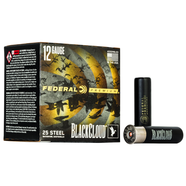 Federal PWBX134BBB Black Cloud FS 12Gauge 3.50" 1 1/2oz BBBShot 25 Per Box/10 Case
