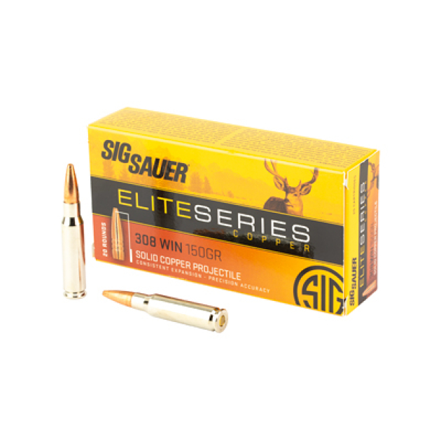 SIG AMMO 308WIN 150GR ELT HNT 20/200