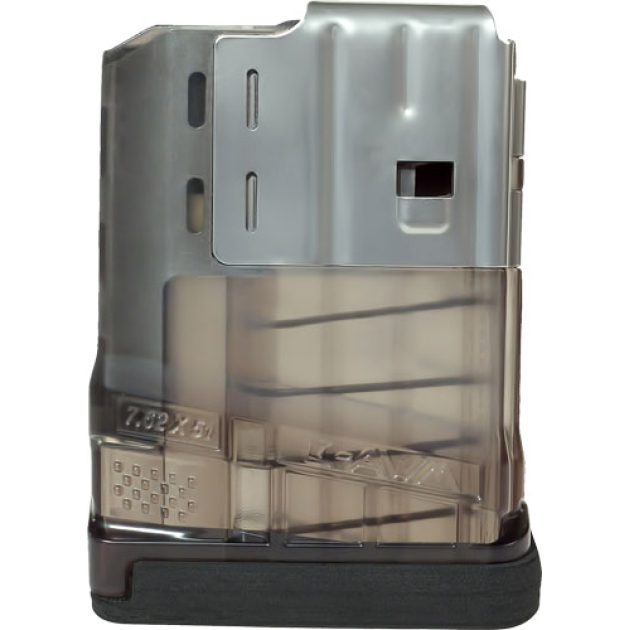 LANCER MAGAZINE L7AWM SR-25 - 7.62X51 5RD TRANSLUCENT SMOKE