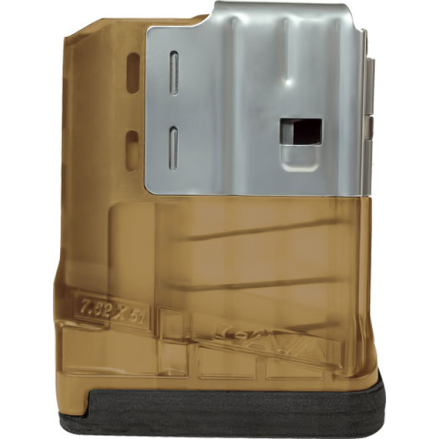 LANCER MAGAZINE L7AWM SR-25 - 7.62X51 5RD TRANSLUCENT FDE