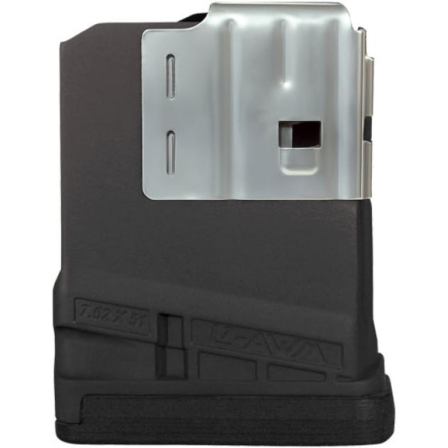 LANCER MAGAZINE L7AWM SR-25 - 7.62X51 10RD OPAQUE BLACK