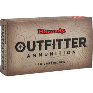 Hornady 814874 Outfitter  6.5Creedmoor 120gr Copper Alloy eXpanding 20 Per Box/10 Case
