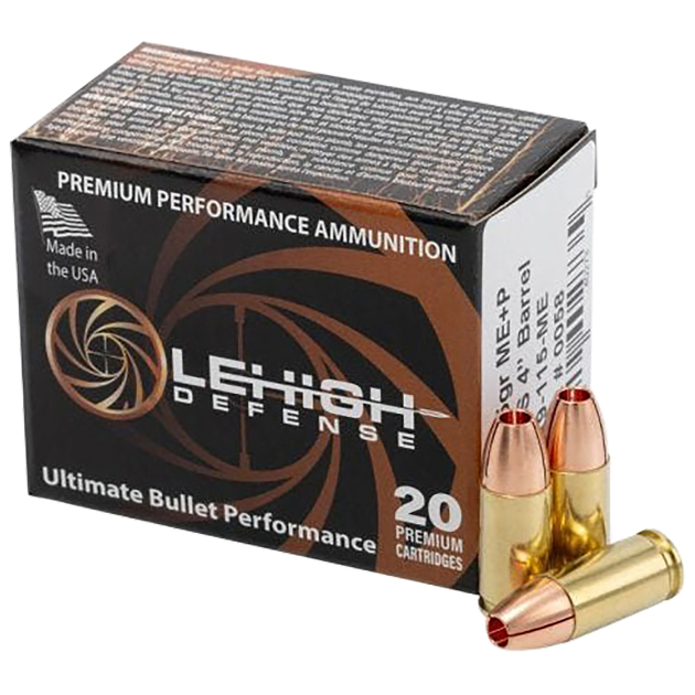 Wilson Combat LA9115ME   9mm+P 115gr 20 Per Box/10 Case