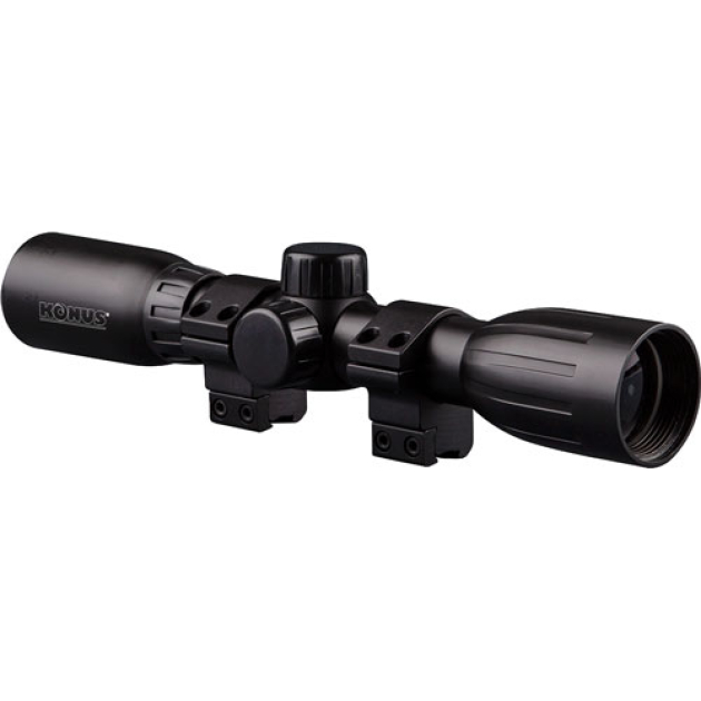 KONUS SCOPE KONUSFIRE 4X32 - 3/8" RINGS DUPLEX