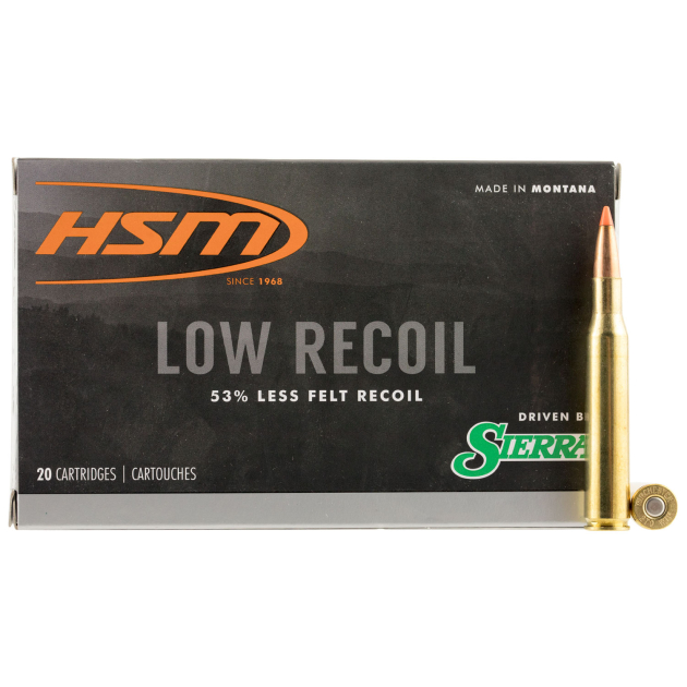 HSM 27014N Low Recoil  270 Win 130 gr Orange Polymer Tip 20 Per Box/ 20 Case