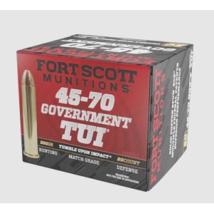 Fort Scott Munitions 45/70 Rifle Ammo - 300gr | 20rd Box
