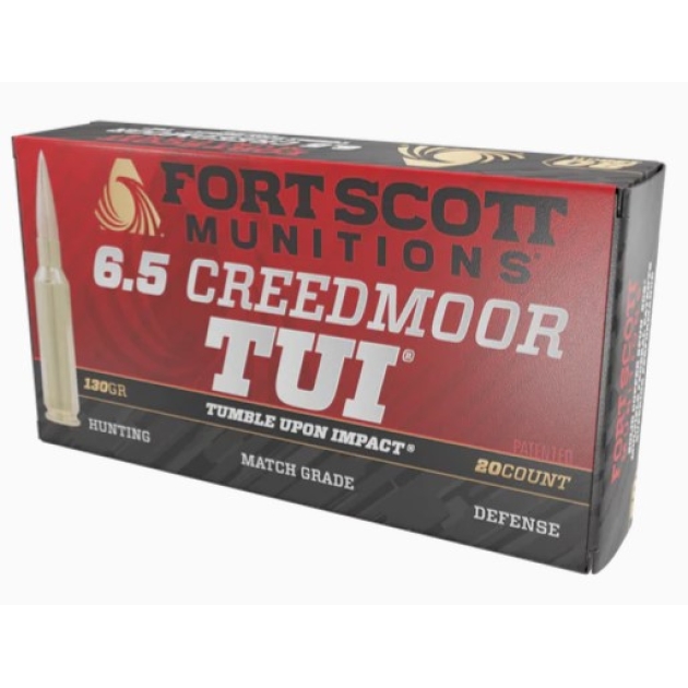 Fort Scott Munitions 6.5 Creedmoor Rifle Ammo - 150gr | 20rd Box