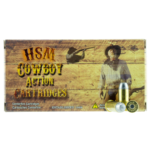 HSM 44R1N Cowboy Action  44 Russian 200 gr Round Nose Flat Point 50 Per Box/ 10 Case