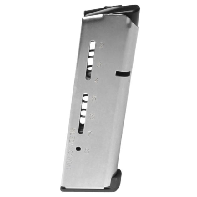 Wilson Combat 500CHD ETM  8rd Detachable w/ Lo-Profile Steel Floor Plate 45 ACP+P Fits Wilson Combat 1911 Elite Tactical Stainless Steel