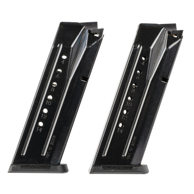 Ruger 90684 Security-9 Value Pack 15rd 9mm Luger Black Oxide Steel 2 Per Pack