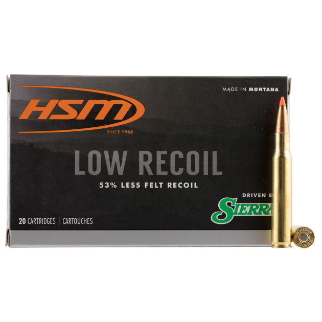 HSM 300642N Low Recoil  30-06 Springfield 150 gr Orange Polymer Tip 20 Per Box/ 20 Case