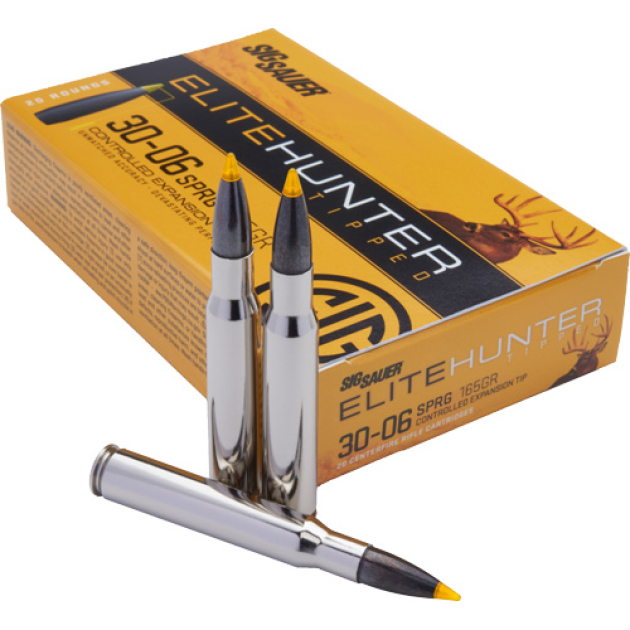 SIG 30-06 165GR ELITE TIPPED - HUNTING 20RD 10BX/CASE