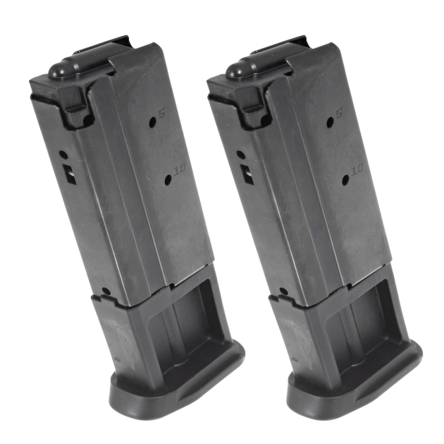 Ruger 90712 Ruger-5.7 Value Pack 10rd 5.7x28mm Fits Black Oxide Steel 2 Per Pack