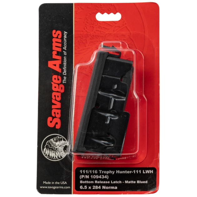 Savage 55234 OEM  6.5x284 Norma Savage Axis, 10, 110, 11, 16 4rd Blued Detachable