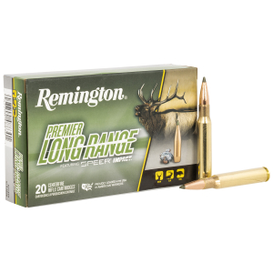 Remington Ammunition R21344 Premier Long Range 30-06Springfield 175gr Speer Impact 20 Per Box/10 Case