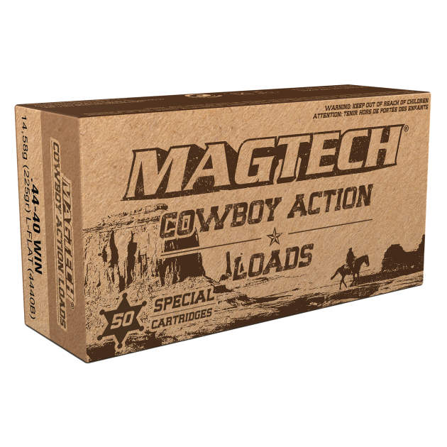 Magtech 4440B Cowboy Action  44-40Win 225gr Lead Flat Nose 50 Per Box/20 Case