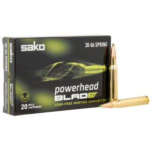 SAKO (TIKKA)  PowerHead Blade 30-06Springfield 170gr 20 Per Box/10 Case